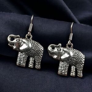 Elephant Hook Earrings traditional jewellery 1