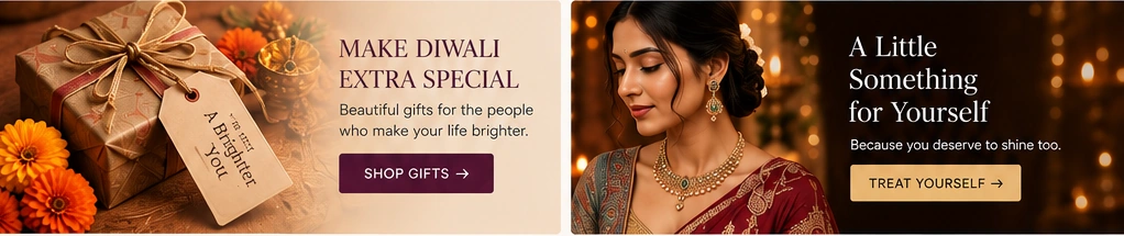 Diwali gifts and festive jewellery offers from The Vedastra
